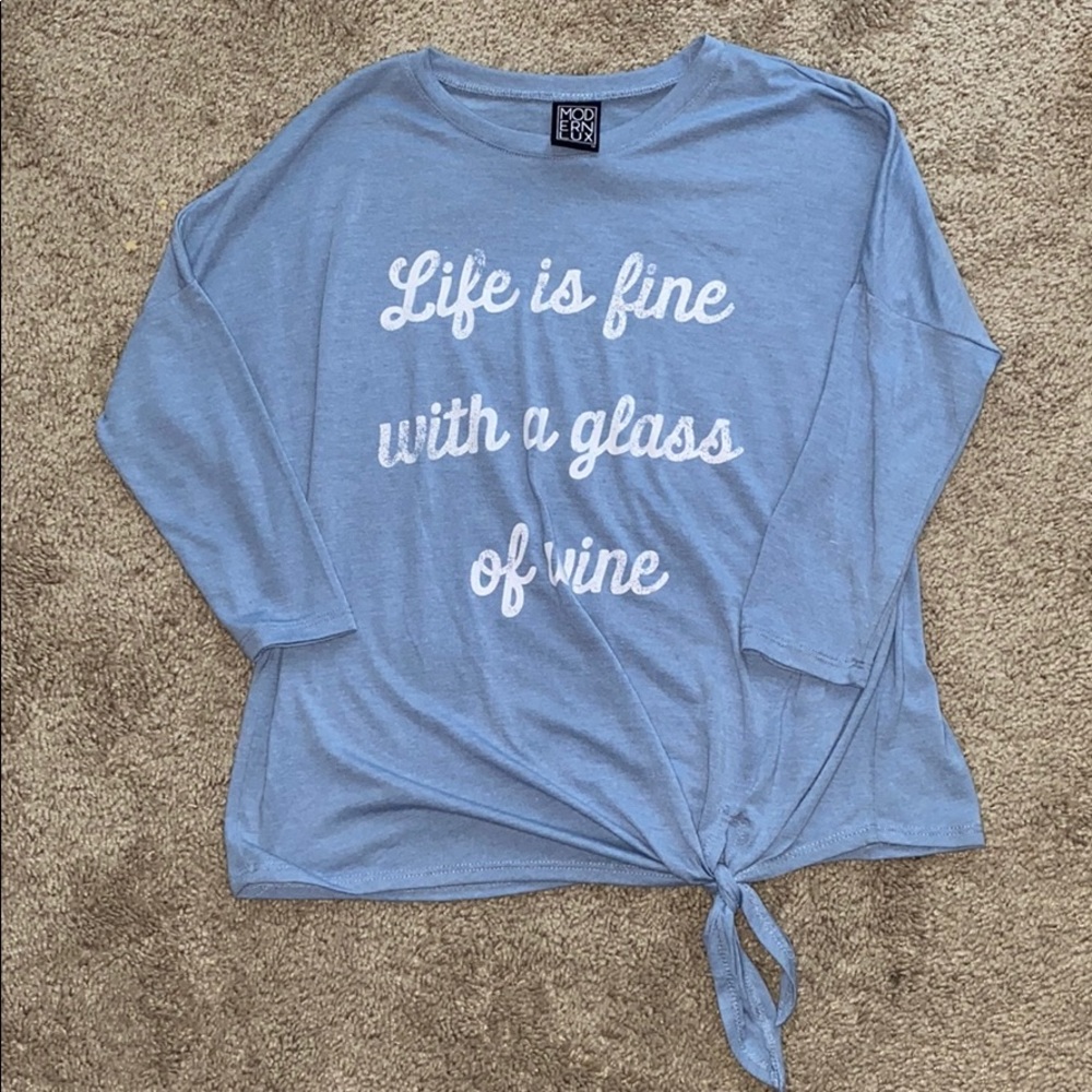 three quarter sleeve shirt